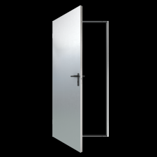 OK DOORS T43 TECHNIK BELTÉRI AJTÓ, JOBBOS-BALOS, GALVANIZÁLT ACÉL, 99X203,4CM nyílászáró