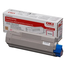 Oki C5650 C5750 lézertoner eredeti Magenta 2K 43872306 nyomtatópatron & toner