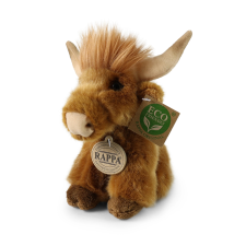 öko-barát skót felföldi plüss marha 16 cm plüssfigura
