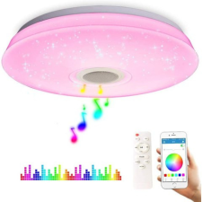 Okos mennyezeti lámpa, bluetooth csatlakozással, távirányítóval, 24W világítás