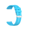  Okosóra szíj - Samsung Galaxy Watch 4 (40 / 42 / 44 / 46 mm) - világoskék szilikon szíj (szíj szélesség: 20 mm)