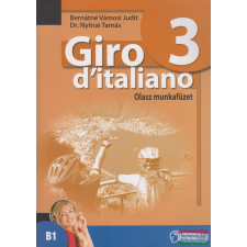 Oktatási Hivatal Giro d&#039;italiano 3. Olasz munkafüzet nyelvkönyv, szótár