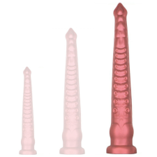 Oktoop L – prémium piros dildo 52 x 7,5 cm műpénisz, dildó