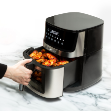 Olaj nélküli fritőz - XXL - alul-felül fűtőszálas - 230V - 7,5L fritőz