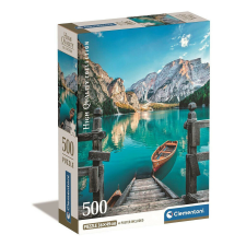  Olaszország Braies Lake 500 db-os puzzle Clementoni puzzle, kirakós