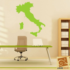  Olaszország térképe falmatrica tapéta, díszléc és más dekoráció