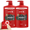 Old Spice Wolfthorn 3in1 férfi Sampon és Tusfürdő 2x1000ml + Ajándék Old Spice Tornazsák
