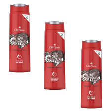 Old Spice Wolfthorn férfi Tusfürdő 3x400ml tusfürdők