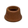 Oldalfali tartó 28 mm Ø fa karnishoz 1 db/cs (dió)