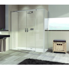  Oldalsó paraván a zuhanyajtóhoz 90 cm Huppe Aura elegance 402207.092.322 fürdőszoba kiegészítő