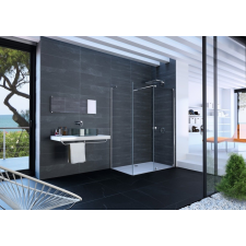  Oldalsó paraván a zuhanyajtóhoz 90 cm Huppe Xtensa pure XT0307.069.322 fürdőszoba kiegészítő