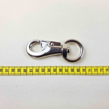  OLDALT NYITHATÓ KARABÍNER - 9,5 CM nyakörv, póráz, hám kutyáknak