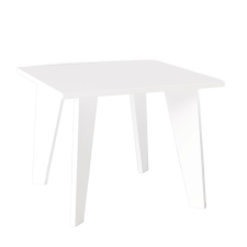  OLEN asztal 90 x 90 cm konyhába, nappaliba, étkezőbe Fehér bútor