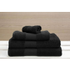 OLIMA klasszikus pamut kéztörlő OL450, Black-30X50