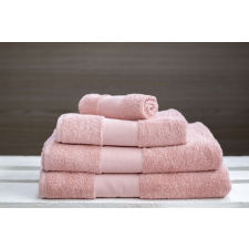 OLIMA klasszikus pamut kéztörlő OL450, Powder Pink-30X50 lakástextília