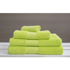 OLIMA OL450 klasszikus pamut fürdőlepedő Olima, Citrus Green-100X150 lakástextília