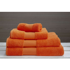 OLIMA OL450 klasszikus pamut vendégtörölköző Olima, Orange-50X100 lakástextília