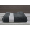 OLIMA OLV4000 szublimálható velúr/frottír strandtörölköző Olima, Charcoal Grey-100X180