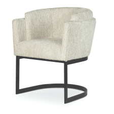  Olimp Forgó Kárpitozott Fotel Krém Szövettel Arany Kerettel bútor