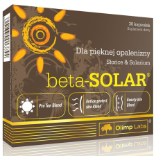  Olimp Labs beta solar barna bőr támogató kapszula 30 db vitamin és táplálékkiegészítő