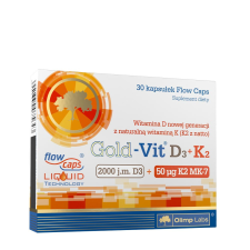 OLIMP LABS Gold-Vit® D3+K2 2000 IU (30 Kapszula) vitamin és táplálékkiegészítő