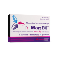  Olimp labs tri-mag b6 kapszula 30 db gyógyhatású készítmény