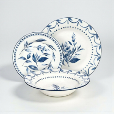  OLIMPIA NEW BLUE LOIRA porcelán étkészlet 18 db-os edény