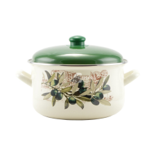 Oliva Zománcozott lábas 24 cm+fedő edény