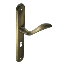 Olive Antik Súrolt Felület 92 mm PZ zár és alkatrészei