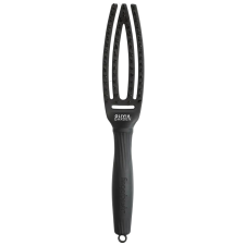 Olivia Garden Fingerbrush Full Black Kicsi Hajkefe S fésű