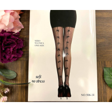 Ollike necc kis lyukú hátul masnival harisnyanadrág harisnya, combfix