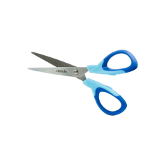 Olló, 14cm, hegyes, iskolai, ergonomikus, Nebulo olló