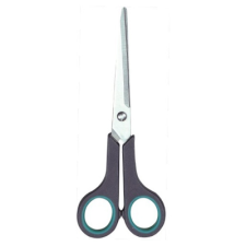  OLLÓ 17 CM MŰANYAG FEKETE-ZÖLD NYÉL MF1164 olló