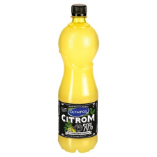 Olympos citrom ízesítő 50% citromlé tartalommal 1 l DRS üdítő, ásványviz, gyümölcslé