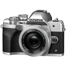 Olympus OM-D E-M10 Mark IV + Ez-M1442 Pancake digitális fényképező