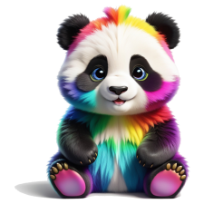 OM CO. LTD Fa puzzle, kirakó - Panda puzzle, kirakós
