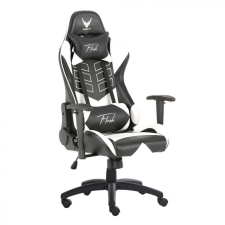 Omega Varr Gaming Chair Flash Black/White/RGB forgószék