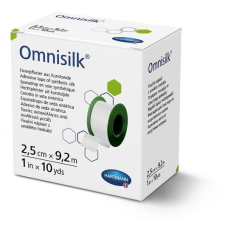  Omnisilk ragtapasz 2,5cm x 9,2m (1db) gyógyászati segédeszköz