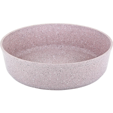 OMS kerek tálca, alumínium/gránit, 30 cm, barna edény