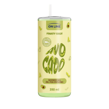  On Line tusfürdő fruity shot avokádó 390 ml tusfürdők