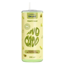 On Line tusfürdő fruity shot avokádó 390ml tusfürdők