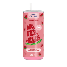  On Line tusfürdő fruity shot görögdinnye 390 ml tusfürdők