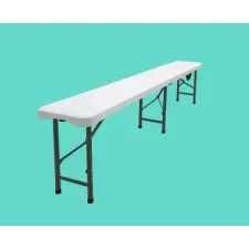  Önálló műanyag pad - 180 cm kerti bútor