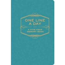 One Line A Day: A Five-Year Memory Book naptár, kalendárium