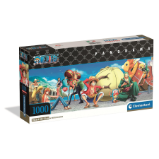  One Piece 1000 db-os panorama Compact puzzle Clementoni puzzle, kirakós