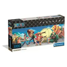  One Piece 1000 db-os panorama Compact puzzle Clementoni puzzle, kirakós