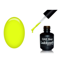 ONE step géllakk 5ml #105 Neon citromsárga lakk zselé