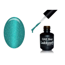 ONE step géllakk 5ml #152 Csillámos törökzöld lakk zselé