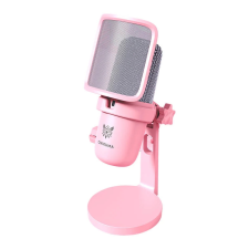 ONIKUMA M630 USB Gaming mikrofon rózsaszín mikrofon