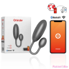 Oninder ONINDER - DENVER VIBRÁLÓ TOJÁS FEKETE 7 X 2.7 CM INGYENES ALKALMAZÁS